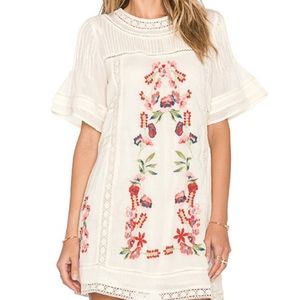 Free People Perfectly Victorian Dress in Tea Sz L